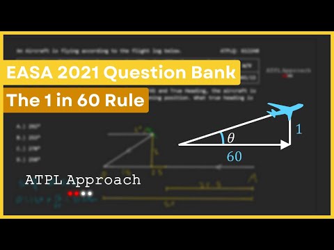 ATPL Exam Questions | The 1 in 60 Rule