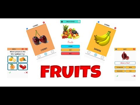 English For Kids-Fruits Video