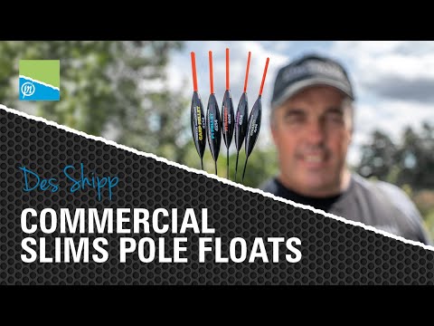 OUR BEST POLE FLOATS EVER! | DES SHIPP COMMERCIAL SLIMS!