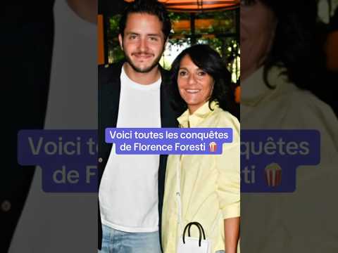 Voici toutes les conquêtes de Florence Foresti #florenceforesti #couplegoals