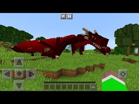 FuzionDroid - How to Ride a Dragon in Minecraft Pocket Edition (Concept)