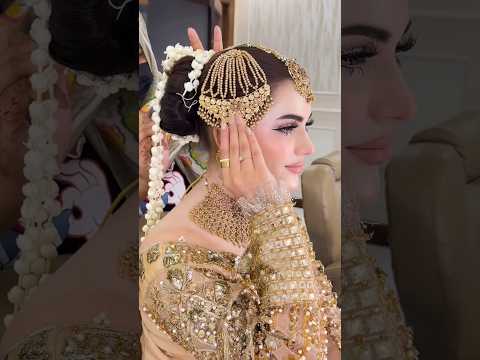 Nikkah bride 😍🩷 beautiful makeup 💄