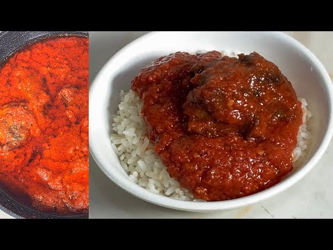 Learn How To Make Nigerian Stew | Nigerian Turkey Stew.