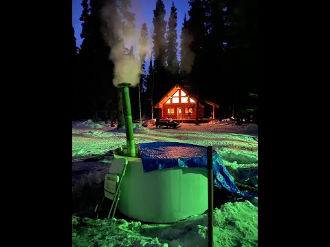 Remote Off Grid Alaskan Log Cabin Build part 1