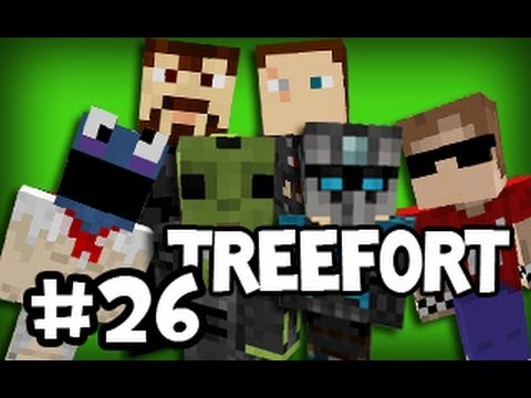 Minecraft: Tree Fortress w/ Creatures - Part 26: Operation FinkleBoob