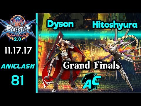 AniClash 81 - Dyson (Kagura) vs Hitoshyura (Lambda) Grand Finals - BBCF 2