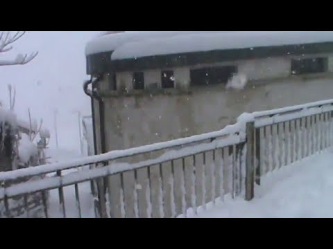 ciciliano neve 03-01-2021 la prima nevicata