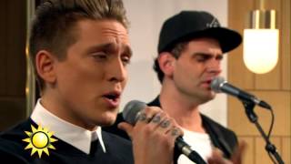 Danny Saucedo - &quot;Så som i himlen&quot; - Nyhetsmorgon (TV4)