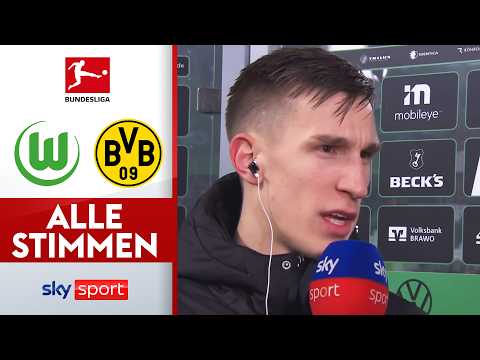 „Sind qualitativ so gut" | VfL Wolfsburg - Borussia Dortmund | Bundesliga Interviews 2025/26