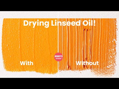 Drying Linseed Oil by Winsor & Newton