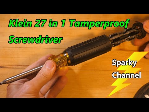 Klein 27 in 1 Tamperproof Magnetic Screwdriver 32307 Review