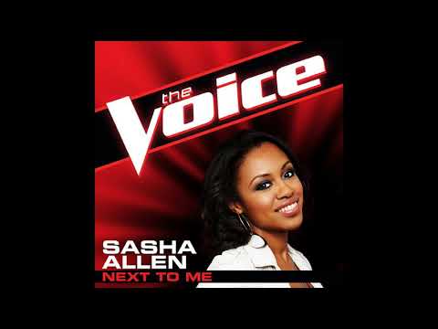 Sasha Allen | Next To Me | Studio Version | The Voice 4