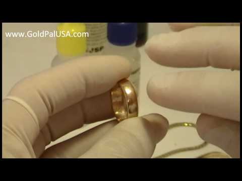 How Do You Test 14k Gold Jewelry Using Acid?