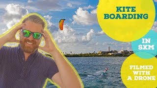Kiteboarding in St Martin
