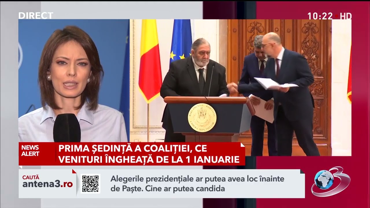 Prima ședință a coaliției. Ce venituri îngheață de la 1 ianuarie