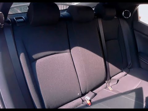 2016+ Honda Civic Hatchback "How to remove the upper rear backseats"