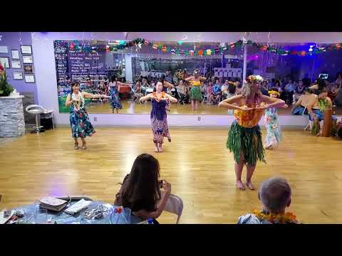 Hawaiian dance with audience participation at our wedding 42nd wedding anniversary