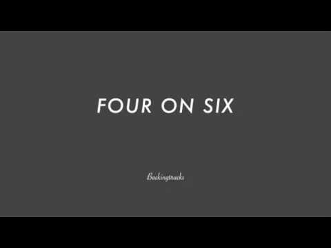 Four On Six chord progression - Jazz Backing Track Play Along The Real Book