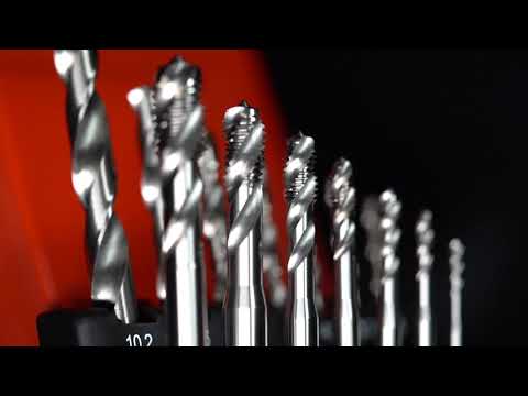 BAER® Gewindeschneider-Satz HSSG: Maschinengewindebohrer Sackloch | Kernlochbohrer: M 3 - M 12