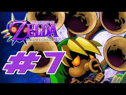 The Legend of Zelda Majora's Mask 3D - 100% Walkthrough Part 7 Deku Palace [HD]