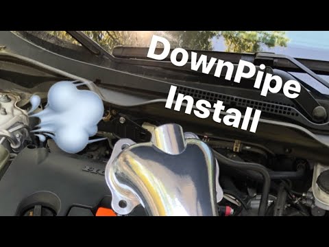 How to Install a RV6 DownPipe on 2016 Civic LX