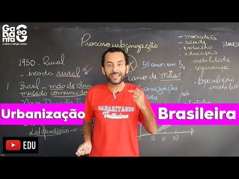 URBANIZAÇÃO BRASILEIRA | GEOGRAFIA URBANA |