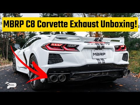 Cheapest C8 Corvette Exhaust?! - MBRP C8 Corvette Stingray/E-Ray Exhaust Unboxing