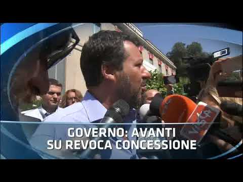 titoli TG1-sera ore 20.00 lunedì 20 agosto 2018