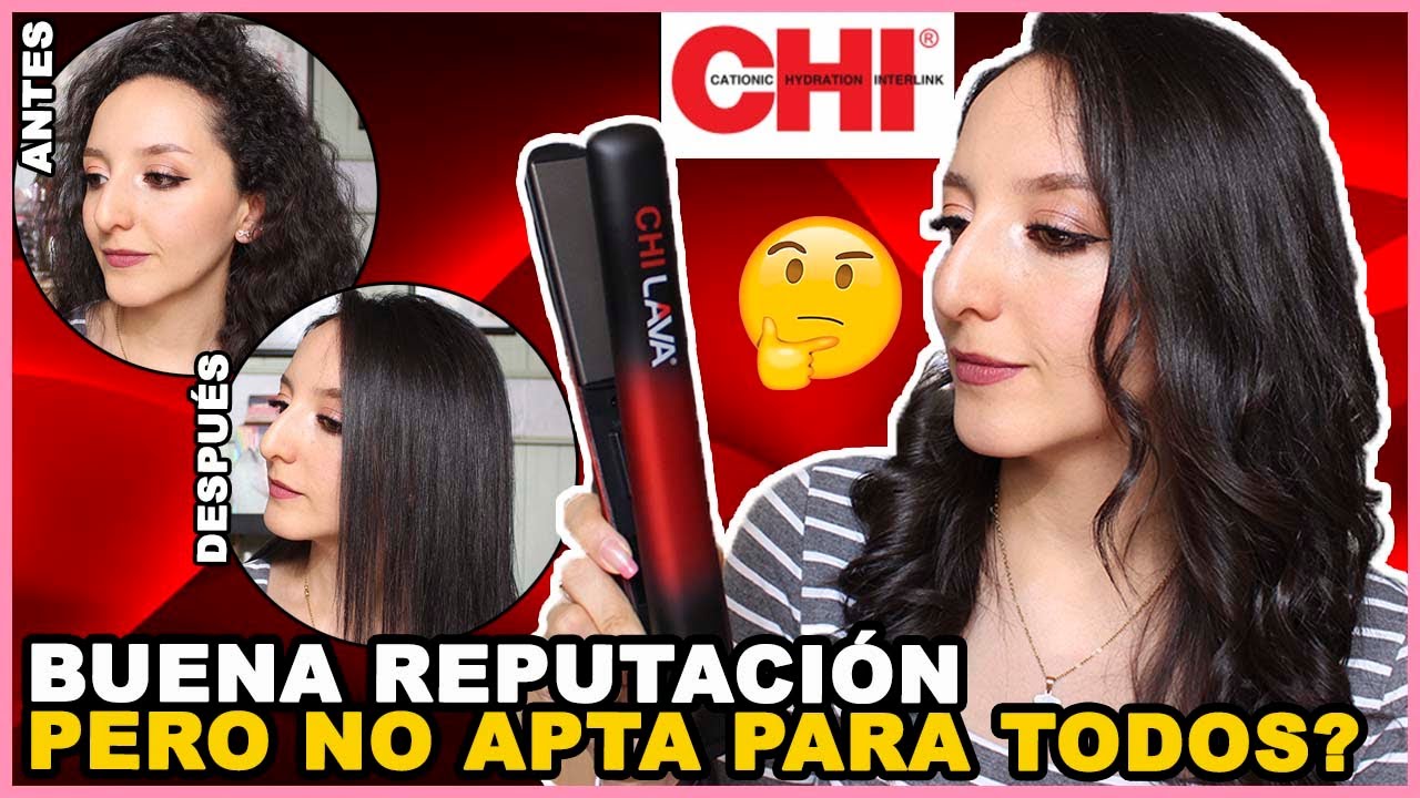 RESEÑA PLANCHA ALACIADORA CHI LAVA | Lau Kudo