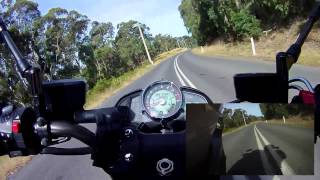 preview picture of video '2 cam's Mt Macedon ride.avi'