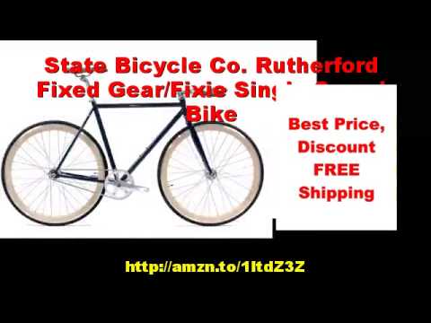 State Bicycle Co. Rutherford Fixed Gear/Fixie Single Speed Bike