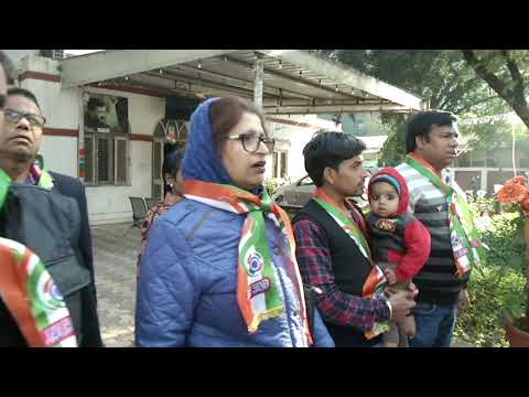 AAP Hoisted Flag on The Occasion Of Republic Day at AAP Party Office