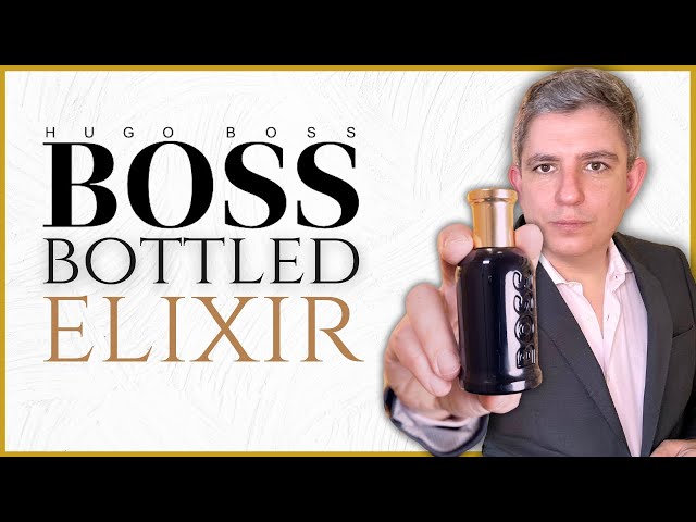 Vídeo relacionado con BOSS BOTTLED ELIXIR Perfume Intenso para hombre 50 ml | Fragancia masculona amaderada ambarina, con esencia de veitier y cedro | Atemporal y de larga duración