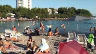preview picture of video 'Blue beach - Vodice, Croatia'
