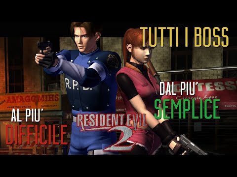 Top Resident Evil 2 (1998) - Tutti i Boss dal più SEMPLICE al più DIFFICILE