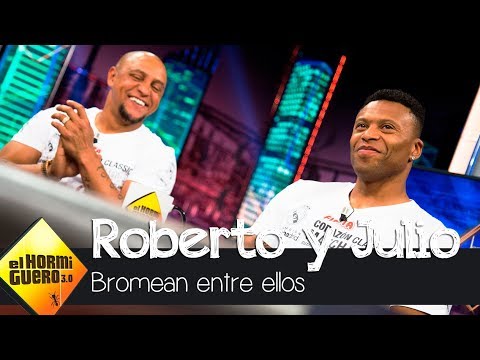 El vacile de Júlio Baptista a Roberto Carlos por la edad - El Hormiguero 3.0