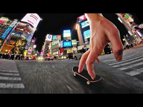 Fingerboarding in Tokyo