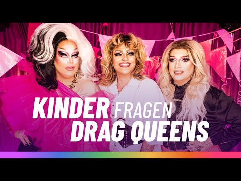 KINDER fragen DRAG QUEENS 👶🏻😳