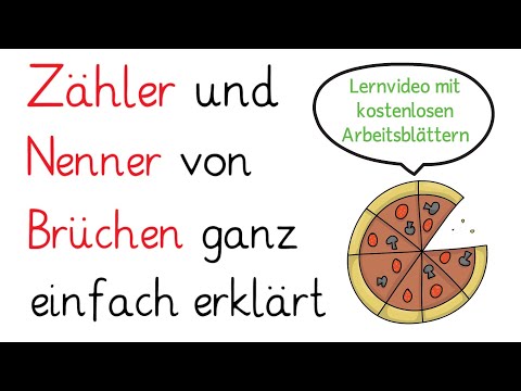 Brüche Grundlagen: Zähler und Nenner