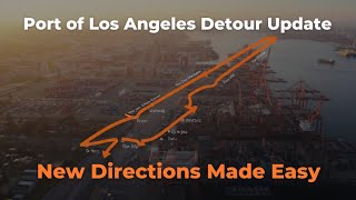 Port of LA Detour! How to Get to the Cruise Terminal the Easy Way