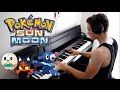 Pokémon Sun Moon Trainer Battle Piano