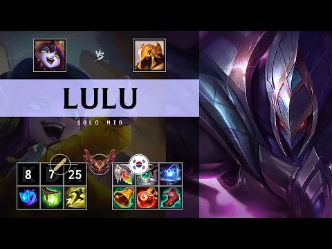 Lulu Mid vs Azir: Shield Maker - KR Grandmaster Patch 25.S1.1