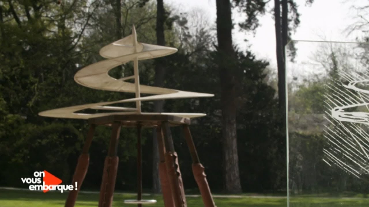 Les inventions de Léonard de Vinci au château du Clos Lucé à Amboise dans "On vous embarque"