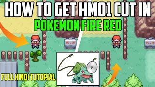 How To Get HM01 Cut In Pokemon Fire Red | How To Cut Tree In Pokemon Fire Red | Get Cut Attack