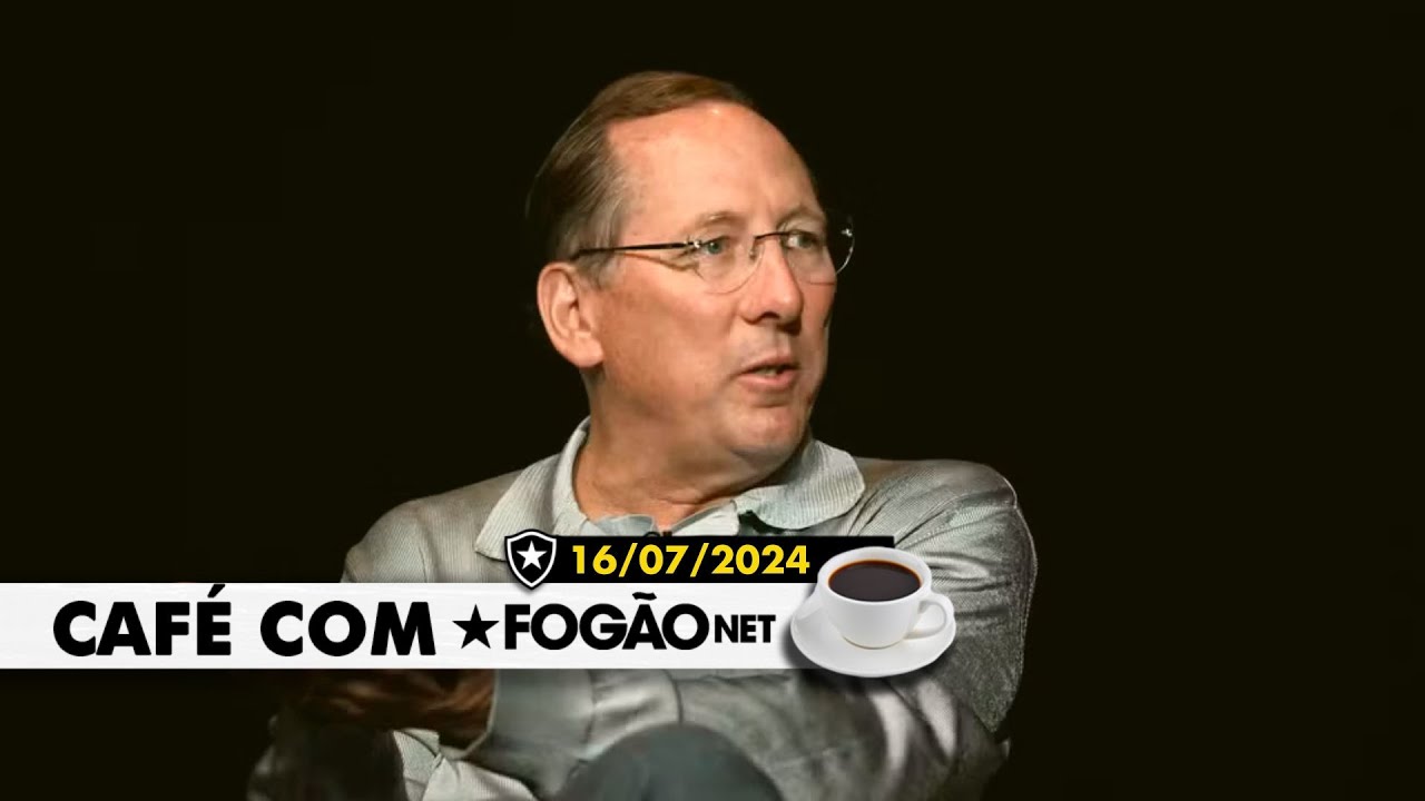 LIVE CAFÉ COM FOGÃONET | John Textor explica projeto do CT do Botafogo; sorteio da Copa do Brasil; Facundo Bernal