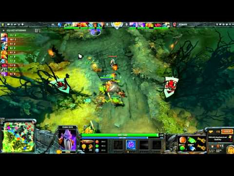 DreamHack Winter 2012 - DOTA2 - Group A - Absolut Legends vs 3DMAX