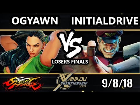 XCS FGC SFV - THG | ogyawn (Laura) Vs.  Initialdrive (Bison) Street Fighter V Losers Finals