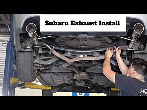 Subaru Legacy Exhaust Install and Sounds