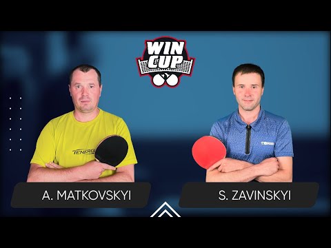 08:15 Andrii Matkovskyi - Serhii Zavinskyi West 2 WIN CUP 14.03.2024 | TABLE TENNIS WINCUP