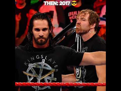 Seth Rollins And Dean Ambrose At Raw Episode | Then vs Now | Phonk Edits ☠️